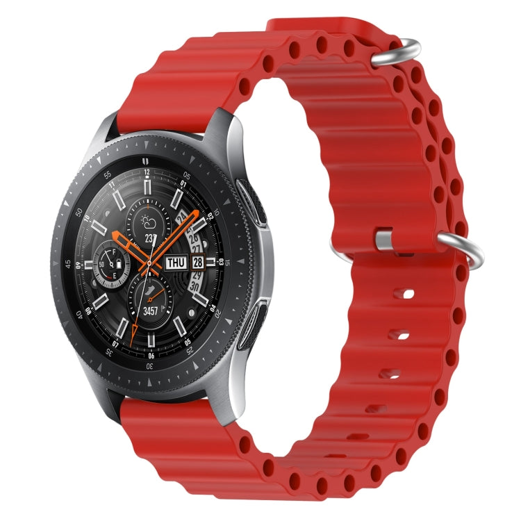 Cinturino per orologio in silicone tinta unita stile oceano da 22 mm, For Samsung Galaxy Watch3 45mm, For Samsung Galaxy Watch 46mm