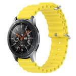 Cinturino per orologio in silicone tinta unita stile oceano da 22 mm, For Samsung Galaxy Watch3 45mm, For Samsung Galaxy Watch 46mm