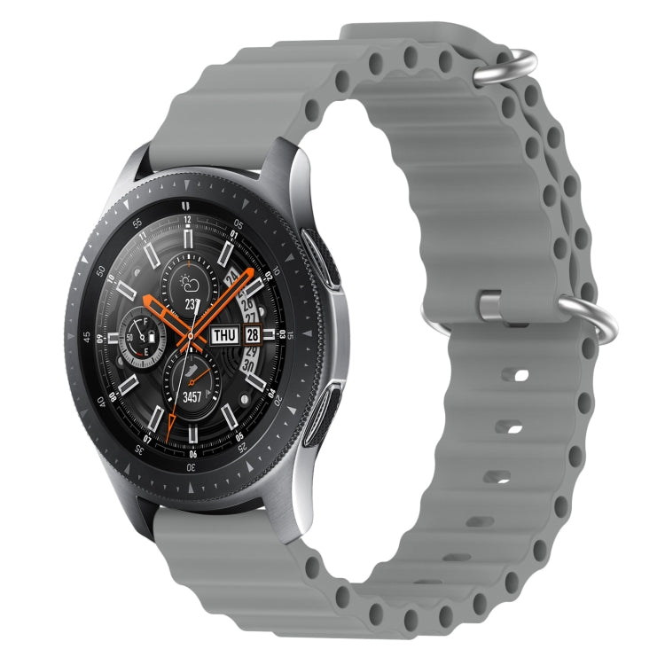 Cinturino per orologio in silicone tinta unita stile oceano da 22 mm, For Samsung Galaxy Watch3 45mm, For Samsung Galaxy Watch 46mm