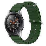 Cinturino per orologio in silicone tinta unita stile oceano da 22 mm, For Samsung Galaxy Watch3 45mm, For Samsung Galaxy Watch 46mm