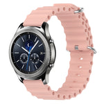 Cinturino per orologio in silicone tinta unita stile oceano da 22 mm, For Samsung Gear S3 Classic, For Samsung Gear S3 Frontier
