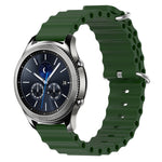 Cinturino per orologio in silicone tinta unita stile oceano da 22 mm, For Samsung Gear S3 Classic, For Samsung Gear S3 Frontier