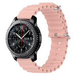 Cinturino per orologio in silicone tinta unita stile oceano da 22 mm, For Samsung Gear S3 Classic, For Samsung Gear S3 Frontier
