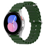 Cinturino per orologio in silicone tinta unita stile oceano da 20 mm, For Samsung Galaxy Watch 5 44mm, For Samsung Galaxy Watch 5 40mm