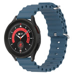 Cinturino per orologio in silicone tinta unita stile oceano da 20 mm, For Samsung Galaxy Watch 5 Pro 45mm, For Samsung Galaxy Watch 4 44mm