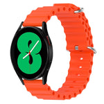 Cinturino per orologio in silicone tinta unita stile oceano da 20 mm, For Samsung Galaxy Watch 5 Pro 45mm, For Samsung Galaxy Watch 4 44mm
