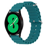 Cinturino per orologio in silicone tinta unita stile oceano da 20 mm, For Samsung Galaxy Watch 5 Pro 45mm, For Samsung Galaxy Watch 4 44mm