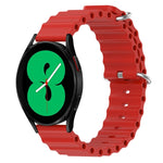Cinturino per orologio in silicone tinta unita stile oceano da 20 mm, For Samsung Galaxy Watch 5 Pro 45mm, For Samsung Galaxy Watch 4 44mm