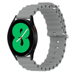Cinturino per orologio in silicone tinta unita stile oceano da 20 mm, For Samsung Galaxy Watch 5 Pro 45mm, For Samsung Galaxy Watch 4 44mm