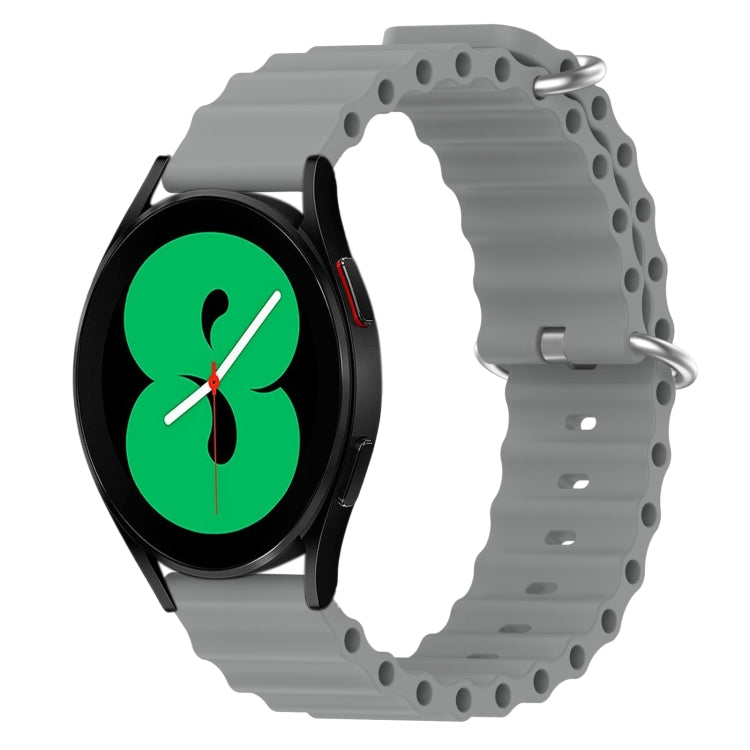Cinturino per orologio in silicone tinta unita stile oceano da 20 mm, For Samsung Galaxy Watch 5 Pro 45mm, For Samsung Galaxy Watch 4 44mm