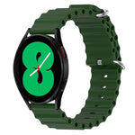 Cinturino per orologio in silicone tinta unita stile oceano da 20 mm, For Samsung Galaxy Watch 5 Pro 45mm, For Samsung Galaxy Watch 4 44mm