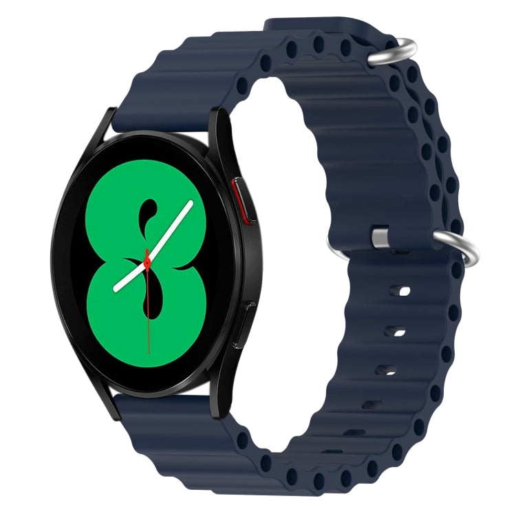 Cinturino per orologio in silicone tinta unita stile oceano da 20 mm, For Samsung Galaxy Watch 5 Pro 45mm, For Samsung Galaxy Watch 4 44mm