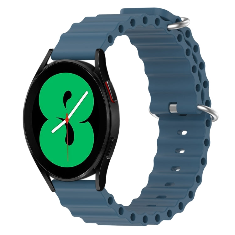 Cinturino per orologio in silicone tinta unita stile oceano da 20 mm, For Samsung Galaxy Watch 5 Pro 45mm, For Samsung Galaxy Watch 4 44mm