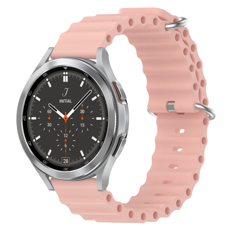 Cinturino per orologio in silicone tinta unita stile oceano da 20 mm, For Samsung  Galaxy Watch 4 Classic 46mm, For Samsung Galaxy Watch Active 2 40mm