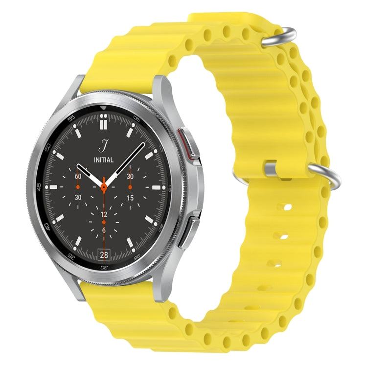Cinturino per orologio in silicone tinta unita stile oceano da 20 mm, For Samsung  Galaxy Watch 4 Classic 46mm, For Samsung Galaxy Watch Active 2 40mm