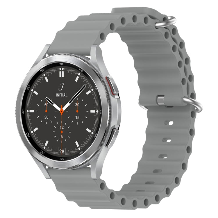 Cinturino per orologio in silicone tinta unita stile oceano da 20 mm, For Samsung  Galaxy Watch 4 Classic 46mm, For Samsung Galaxy Watch Active 2 40mm