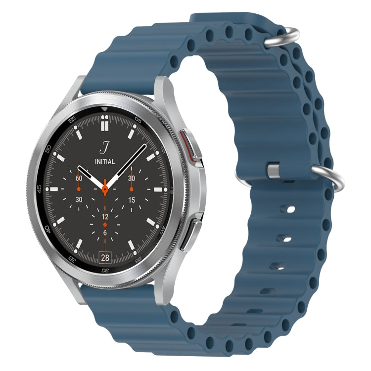 Cinturino per orologio in silicone tinta unita stile oceano da 20 mm, For Samsung  Galaxy Watch 4 Classic 46mm, For Samsung Galaxy Watch Active 2 40mm
