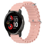Cinturino per orologio in silicone tinta unita stile oceano da 20 mm, For Garmin Vivomove Sport, For Garmin Venu 2 Plus