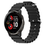 Cinturino per orologio in silicone tinta unita stile oceano da 20 mm, For Garmin Vivomove Sport, For Garmin Venu 2 Plus