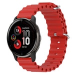 Cinturino per orologio in silicone tinta unita stile oceano da 20 mm, For Garmin Vivomove Sport, For Garmin Venu 2 Plus