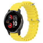Cinturino per orologio in silicone tinta unita stile oceano da 20 mm, For Garmin Vivomove Sport, For Garmin Venu 2 Plus