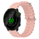 Cinturino per orologio in silicone tinta unita stile oceano da 20 mm, For Garmin Approach S40, For Garmin Forerunner 158