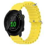 Cinturino per orologio in silicone tinta unita stile oceano da 20 mm, For Garmin Approach S40, For Garmin Forerunner 158