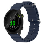 Cinturino per orologio in silicone tinta unita stile oceano da 20 mm, For Garmin Approach S40, For Garmin Forerunner 158