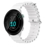 Cinturino per orologio in silicone tinta unita stile oceano da 20 mm, For Garmin Forerunner 55, For Garmin Venu