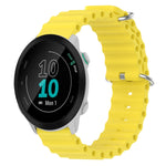 Cinturino per orologio in silicone tinta unita stile oceano da 20 mm, For Garmin Forerunner 55, For Garmin Venu