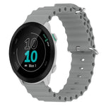 Cinturino per orologio in silicone tinta unita stile oceano da 20 mm, For Garmin Forerunner 55, For Garmin Venu