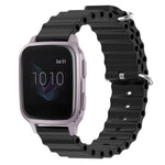 Cinturino per orologio in silicone tinta unita stile oceano da 20 mm, For Garmin Venu SQ, For Garminmove Luxe