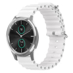 Cinturino per orologio in silicone tinta unita stile oceano da 20 mm, For Garmin Venu SQ, For Garminmove Luxe