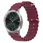 Cinturino per orologio in silicone tinta unita stile oceano da 20 mm, For Garmin Venu SQ, For Garminmove Luxe