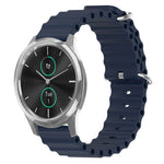 Cinturino per orologio in silicone tinta unita stile oceano da 20 mm, For Garmin Venu SQ, For Garminmove Luxe