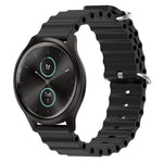 Cinturino per orologio in silicone tinta unita stile oceano da 20 mm, For Garmin Garminmove Style, For Garmin Forerunner 645 Music
