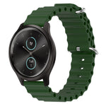 Cinturino per orologio in silicone tinta unita stile oceano da 20 mm, For Garmin Garminmove Style, For Garmin Forerunner 645 Music