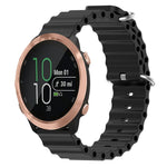 Cinturino per orologio in silicone tinta unita stile oceano da 20 mm, For Garmin Garminmove Style, For Garmin Forerunner 645 Music