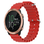 Cinturino per orologio in silicone tinta unita stile oceano da 20 mm, For Garmin Garminmove Style, For Garmin Forerunner 645 Music