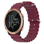 Cinturino per orologio in silicone tinta unita stile oceano da 20 mm, For Garmin Garminmove Style, For Garmin Forerunner 645 Music