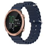 Cinturino per orologio in silicone tinta unita stile oceano da 20 mm, For Garmin Garminmove Style, For Garmin Forerunner 645 Music