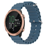 Cinturino per orologio in silicone tinta unita stile oceano da 20 mm, For Garmin Garminmove Style, For Garmin Forerunner 645 Music