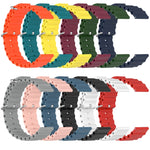 Cinturino per orologio in silicone tinta unita stile oceano da 20 mm, For Amazfit GTS 3, For Amazfit GTS 2E