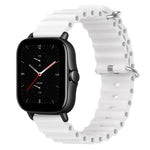 Cinturino per orologio in silicone tinta unita stile oceano da 20 mm, For Amazfit GTS 3, For Amazfit GTS 2E
