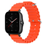 Cinturino per orologio in silicone tinta unita stile oceano da 20 mm, For Amazfit GTS 3, For Amazfit GTS 2E