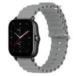 Cinturino per orologio in silicone tinta unita stile oceano da 20 mm, For Amazfit GTS 3, For Amazfit GTS 2E