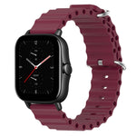 Cinturino per orologio in silicone tinta unita stile oceano da 20 mm, For Amazfit GTS 3, For Amazfit GTS 2E