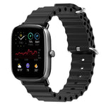 Cinturino per orologio in silicone tinta unita stile oceano da 20 mm, For Amazfit GTS 2 Mini, For Amazfit GTS 2