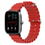 Cinturino per orologio in silicone tinta unita stile oceano da 20 mm, For Amazfit GTS 2 Mini, For Amazfit GTS 2