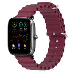 Cinturino per orologio in silicone tinta unita stile oceano da 20 mm, For Amazfit GTS 2 Mini, For Amazfit GTS 2